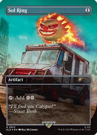 Image of Sol Ring (0912) (Rainbow Foil) (SLD-912) - Secret Lair Drop Series Foil