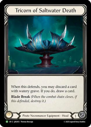 Image of Tricorn of Saltwater Death [JDG053] (Promo)  Cold Foil