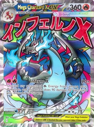 Image of Mega Charizard X ex (023) [Mega Evolution Promo]