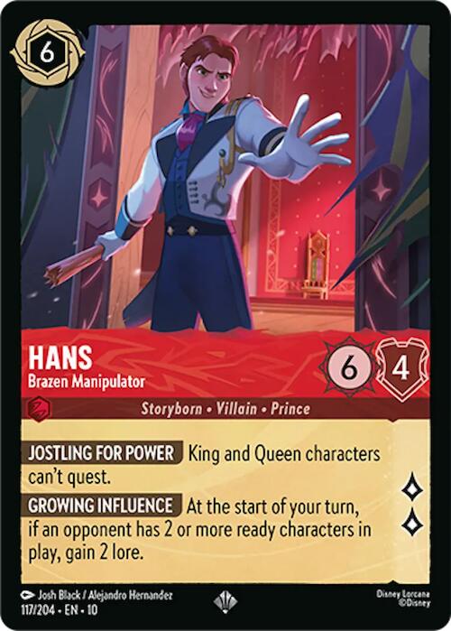 Image of Hans - Brazen Manipulator (117/204) [Whispers in the Well]