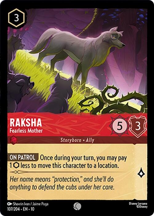 Image of Raksha - Fearless Mother (107/204) [Whispers in the Well]