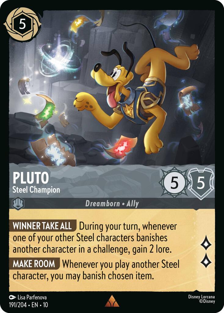 Image of Pluto - Steel Champion (191/204) [Whispers in the Well]