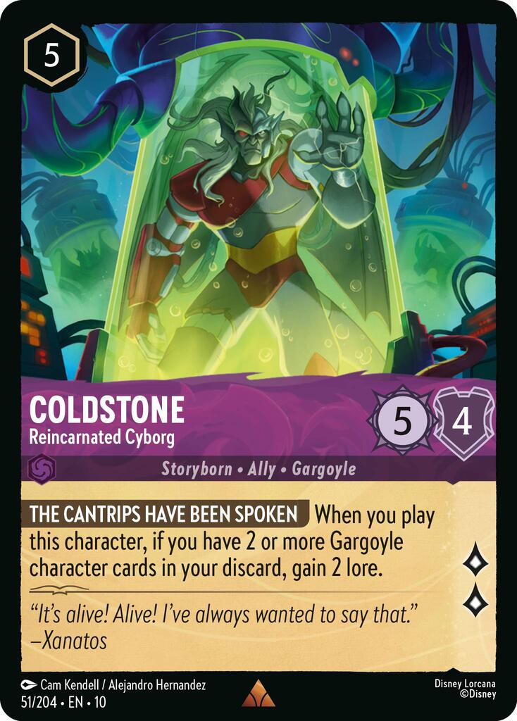 Image of Coldstone - Reincarnated Cyborg (51/204) [Whispers in the Well]