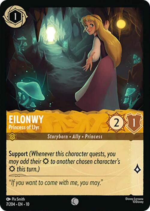 Image of Eilonwy - Princess of Llyr (7/204) [Whispers in the Well]