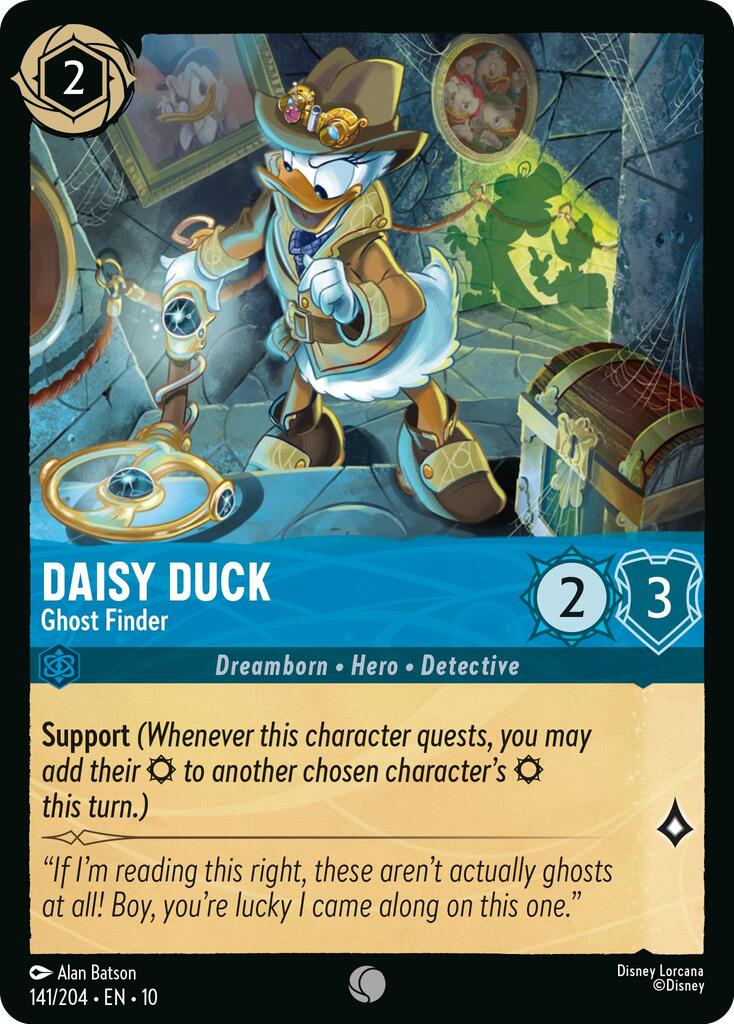Image of Daisy Duck - Ghost Finder (141/204) [Whispers in the Well]