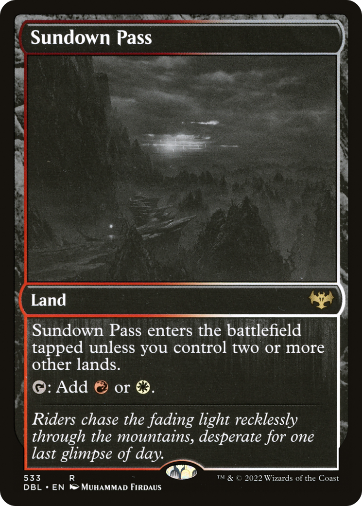 Image of Sundown Pass [Innistrad: Double Feature]