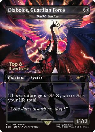 Image of Diabolos, Guardian Force - Death's Shadow (Top 8) [Store Championships 2025]
