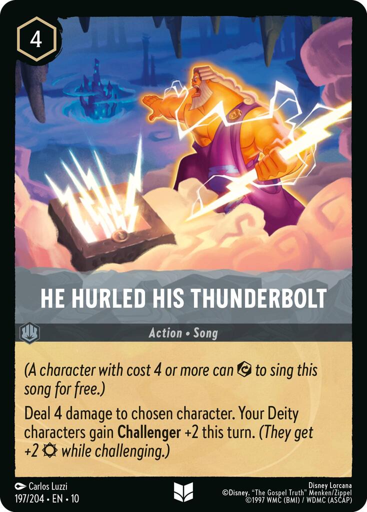 Image of He Hurled His Thunderbolt (197/204) [Whispers in the Well]