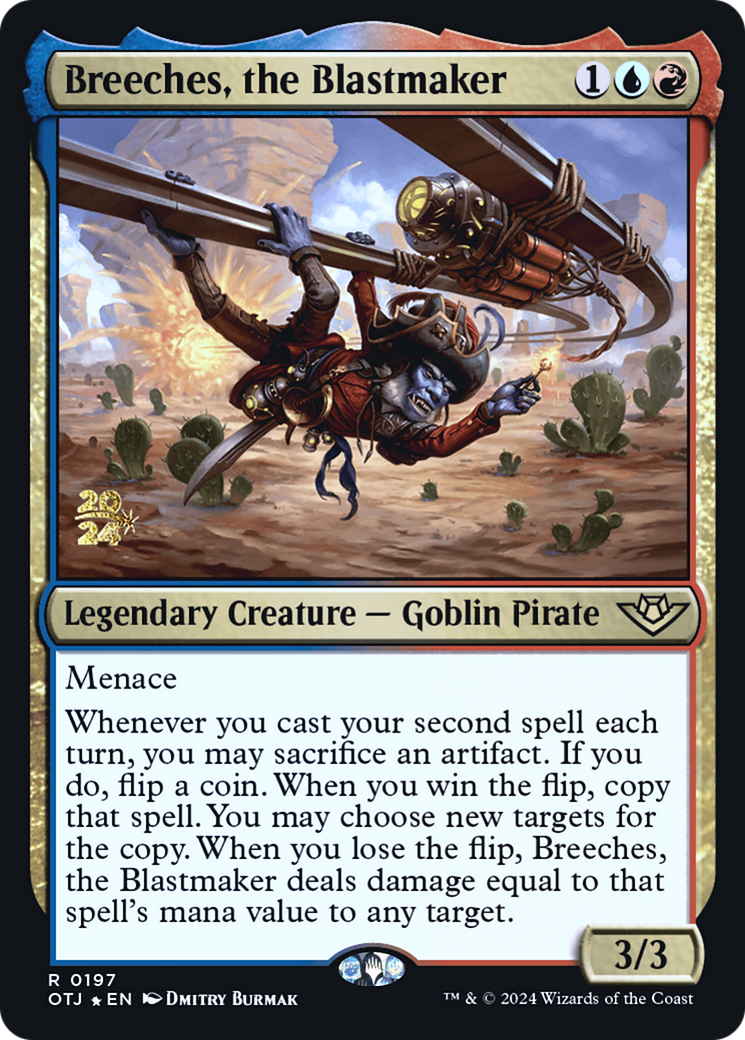 Image of Breeches, the Blastmaker [Outlaws of Thunder Junction Prerelease Promos]