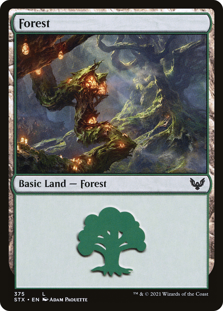 Image of Forest (375) [Strixhaven: School of Mages]