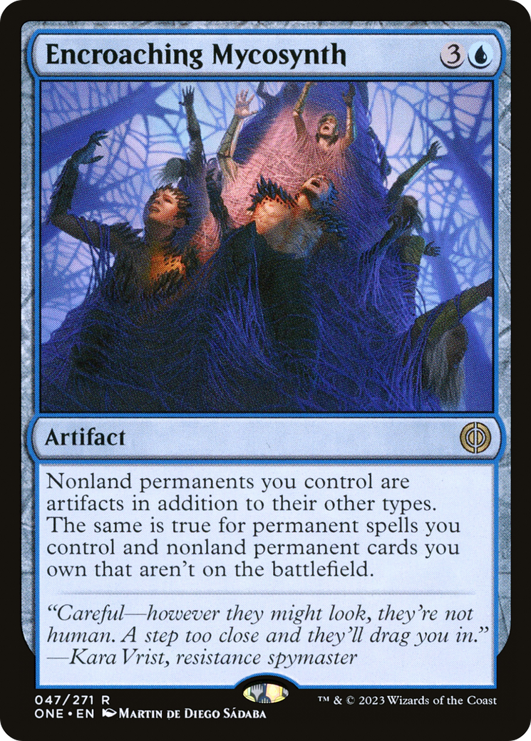 Image of Encroaching Mycosynth [Phyrexia: All Will Be One]