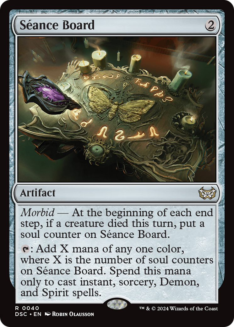 Image of Seance Board [Duskmourn: House of Horror Commander]