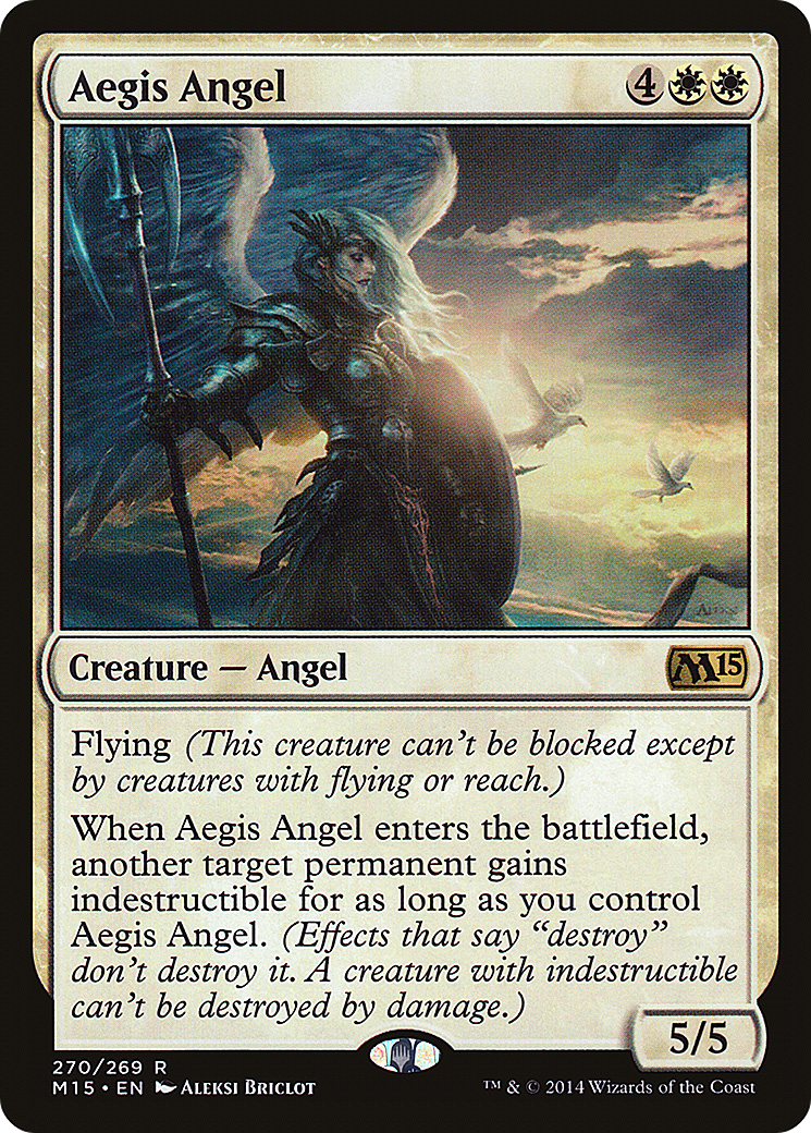 Image of Aegis Angel (M15-270) - Magic 2015 Foil