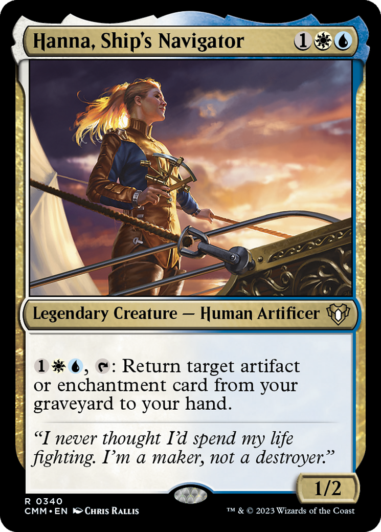 Image of Hanna, Ship's Navigator [Commander Masters]