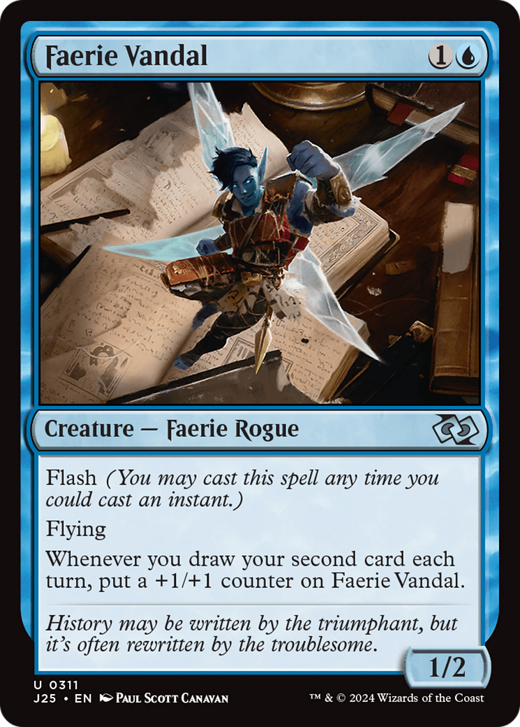 Image of Faerie Vandal [Foundations Jumpstart]