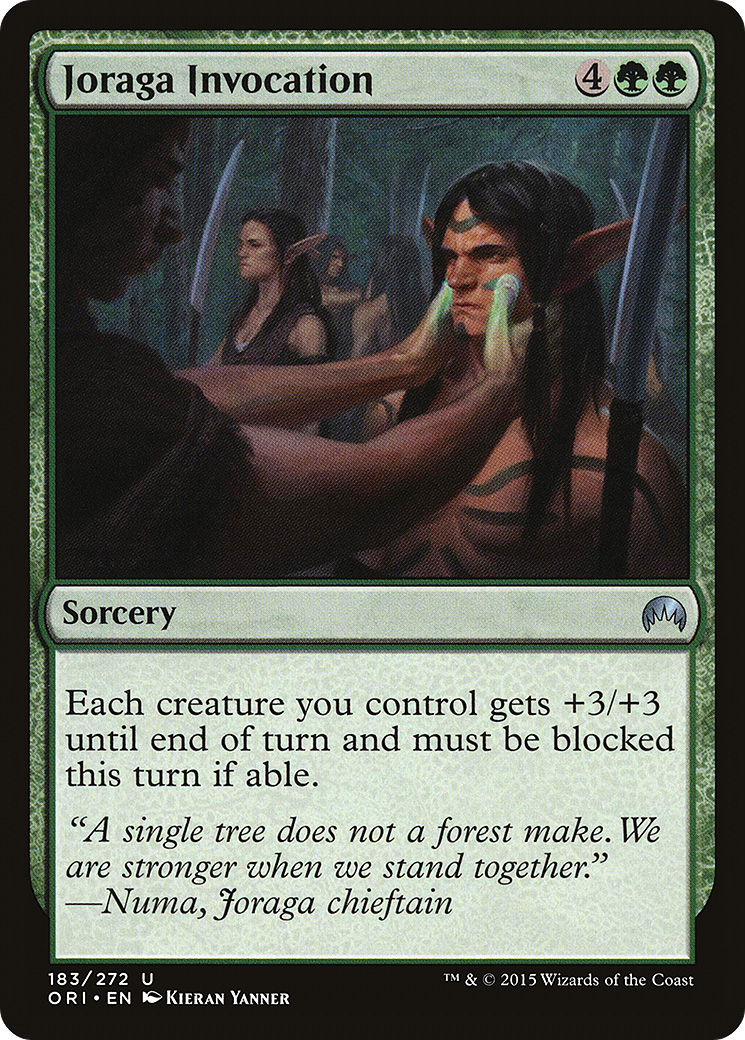 Image of Joraga Invocation [Magic Origins]
