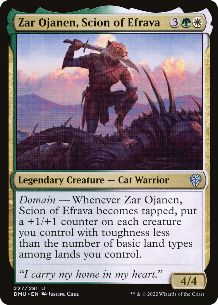 Image of Zar Ojanen, Scion of Efrava [Dominaria United]