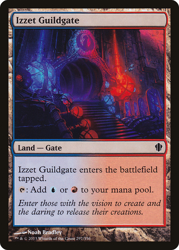 Image of Izzet Guildgate [Commander 2013]