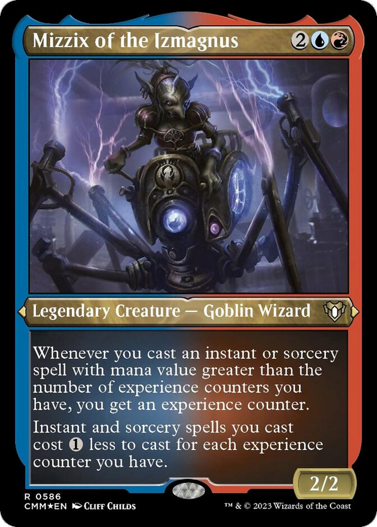 Image of Mizzix of the Izmagnus (Foil Etched) [Commander Masters]