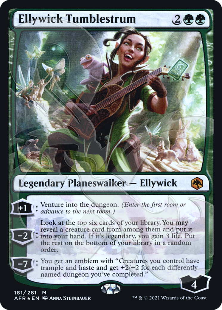 Image of Ellywick Tumblestrum (Ampersand Promo) [Dungeons & Dragons: Adventures in the Forgotten Realms Promos]