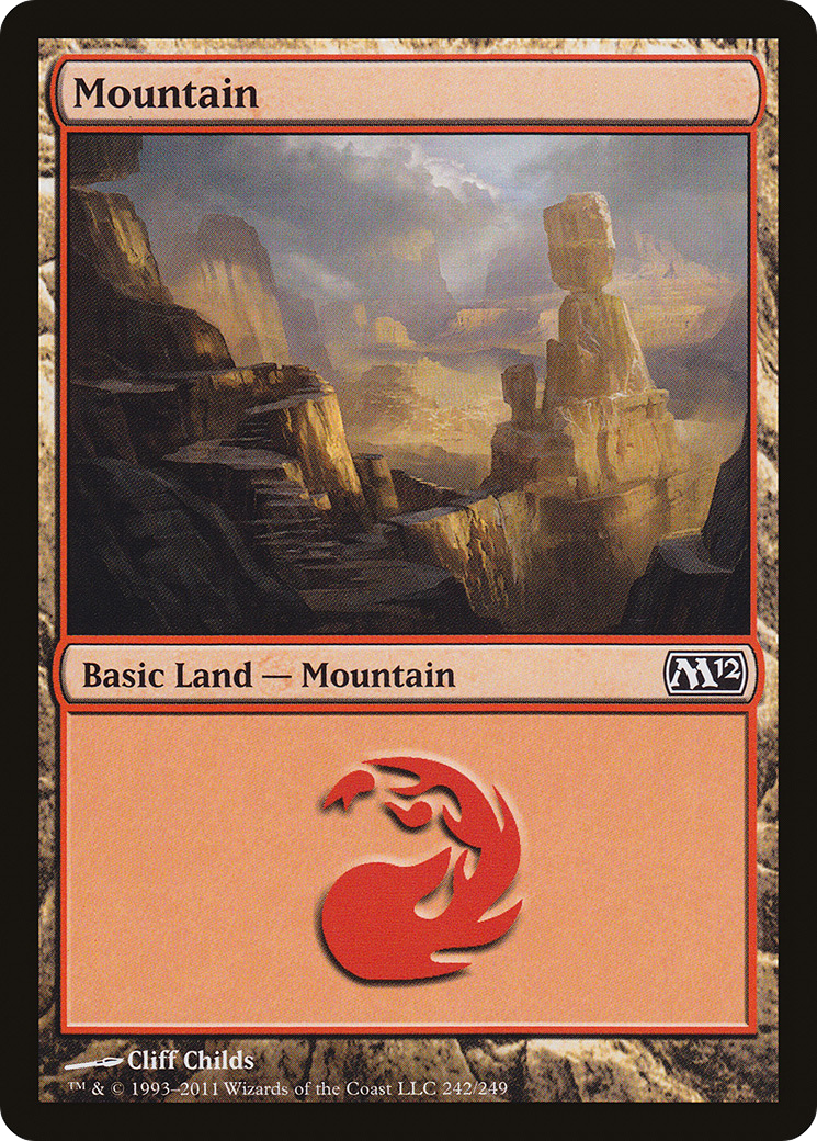 Image of Mountain (242) [Magic 2012]