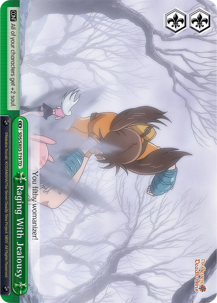 Image of Raging With Jealousy (SDS/SX03-T19 TD) [The Seven Deadly Sins]