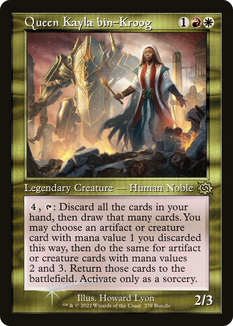 Image of Queen Kayla bin-Kroog (Retro) (Bundle) [The Brothers' War]