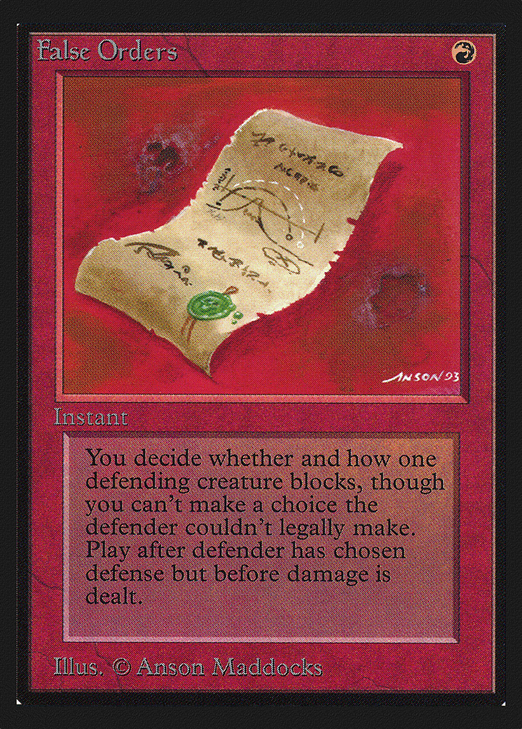 Image of False Orders [Collectors' Edition]