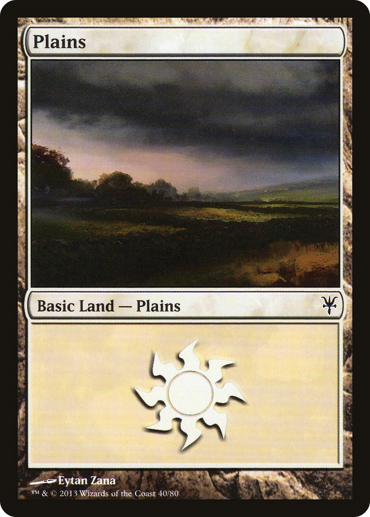 Image of Plains (40) [Duel Decks: Sorin vs. Tibalt]