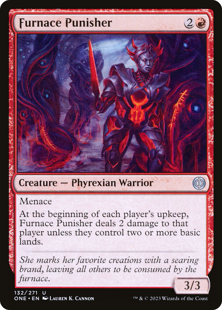 Image of Furnace Punisher [Phyrexia: All Will Be One]