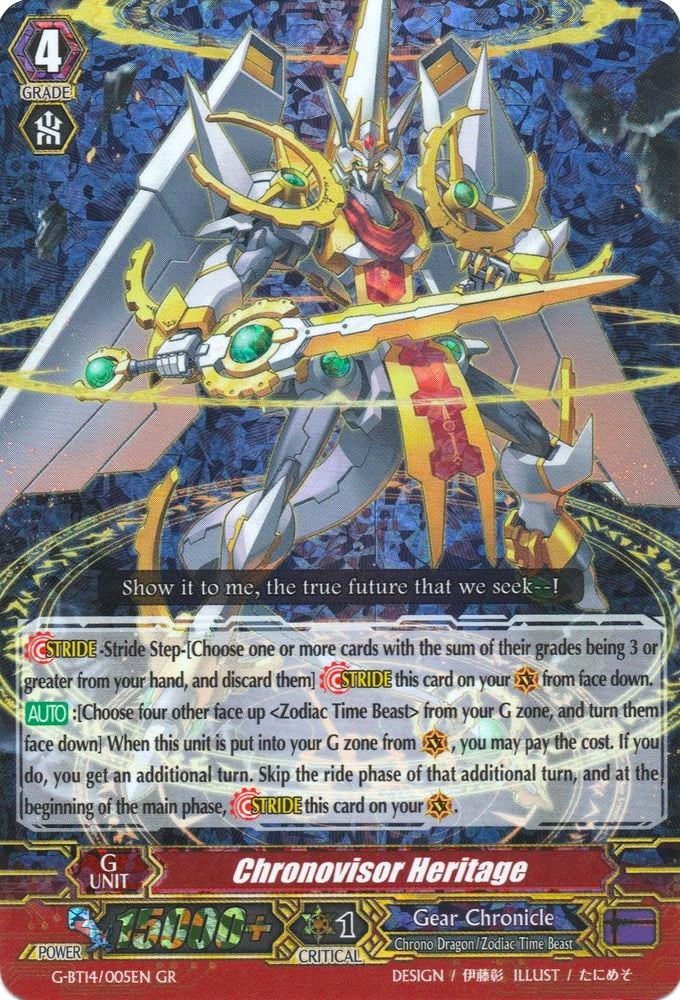 Image of Chronovisor Heritage (G-BT14/005EN) [Divine Dragon Apocrypha]