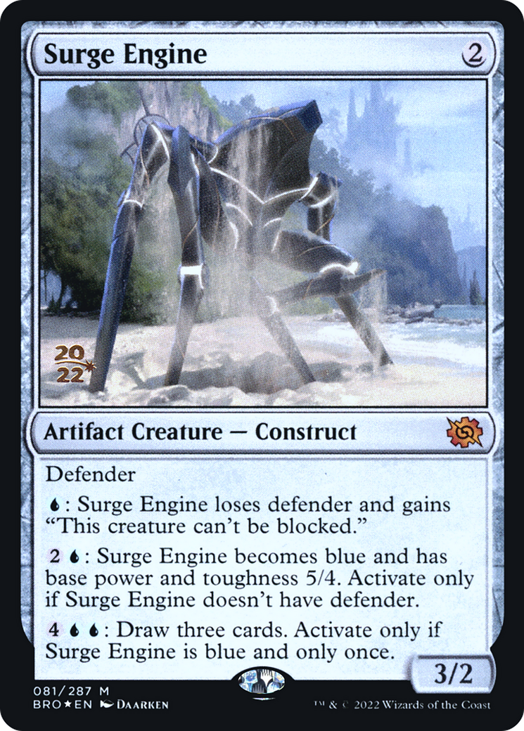 Image of Surge Engine [The Brothers' War Prerelease Promos]