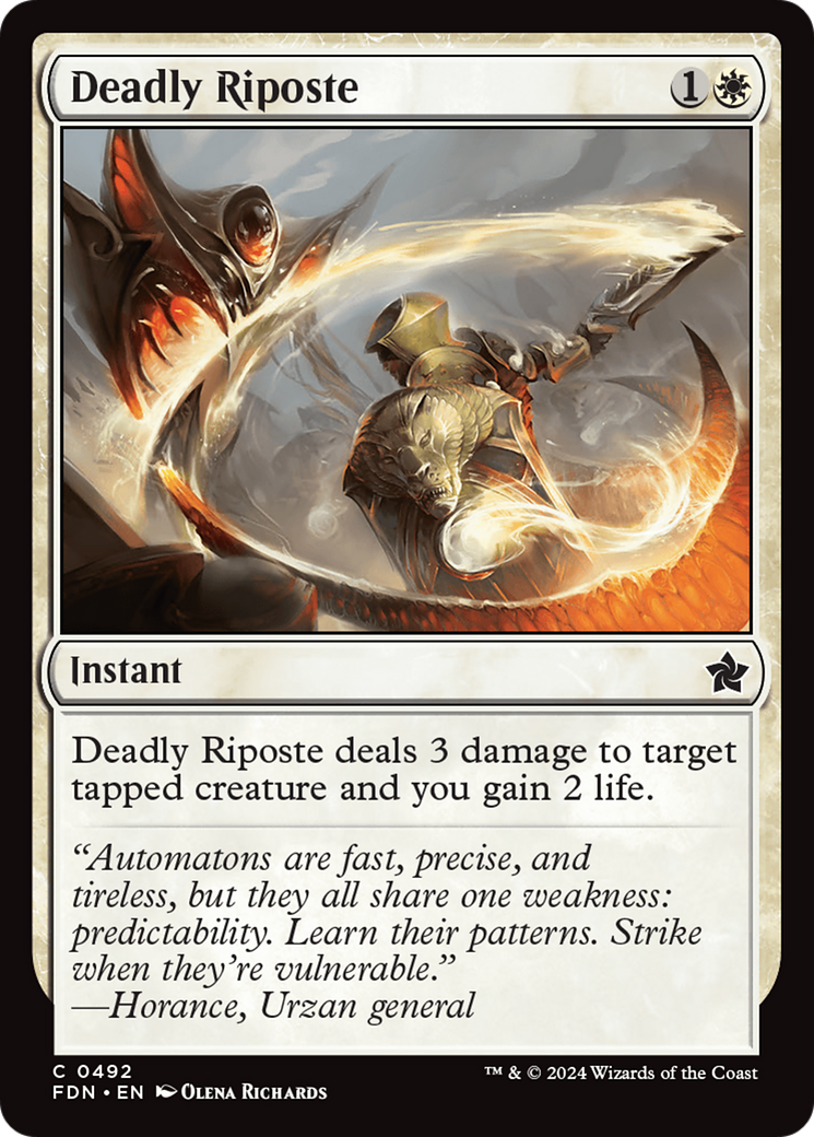 Image of Deadly Riposte [Foundations]