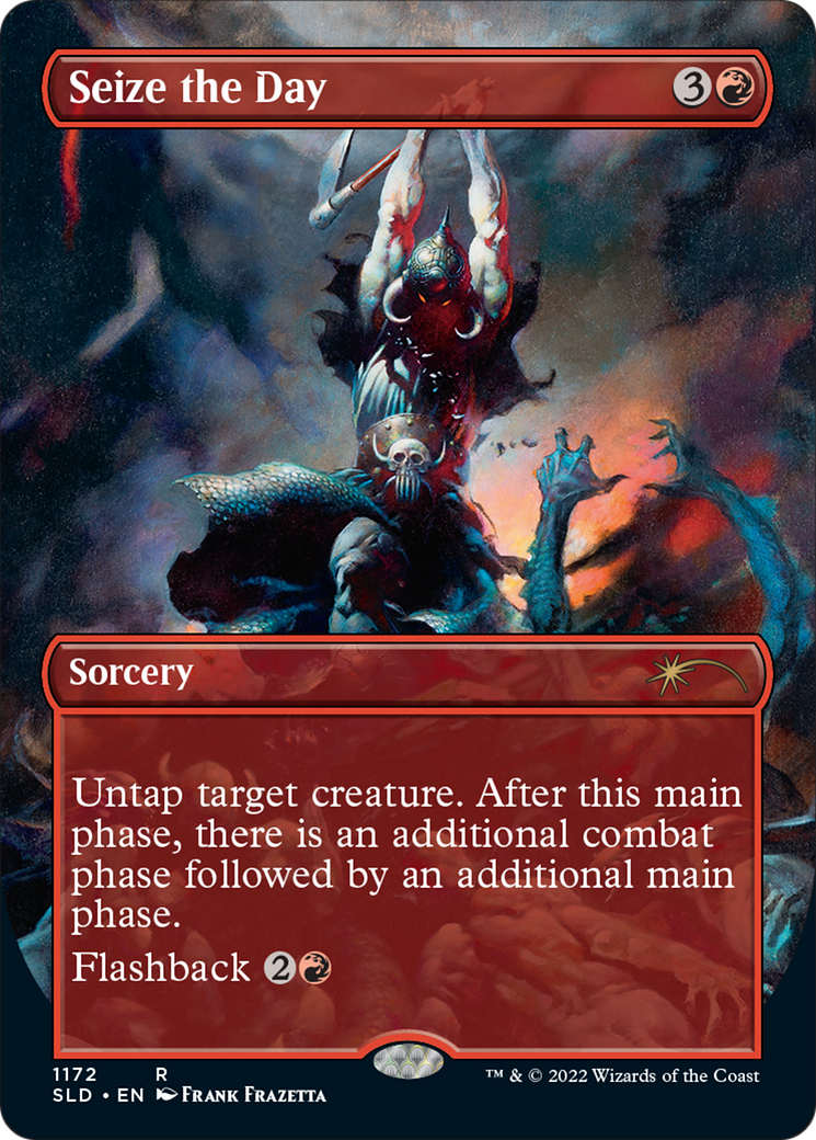 Image of Seize the Day (Borderless) [Secret Lair Drop Series]