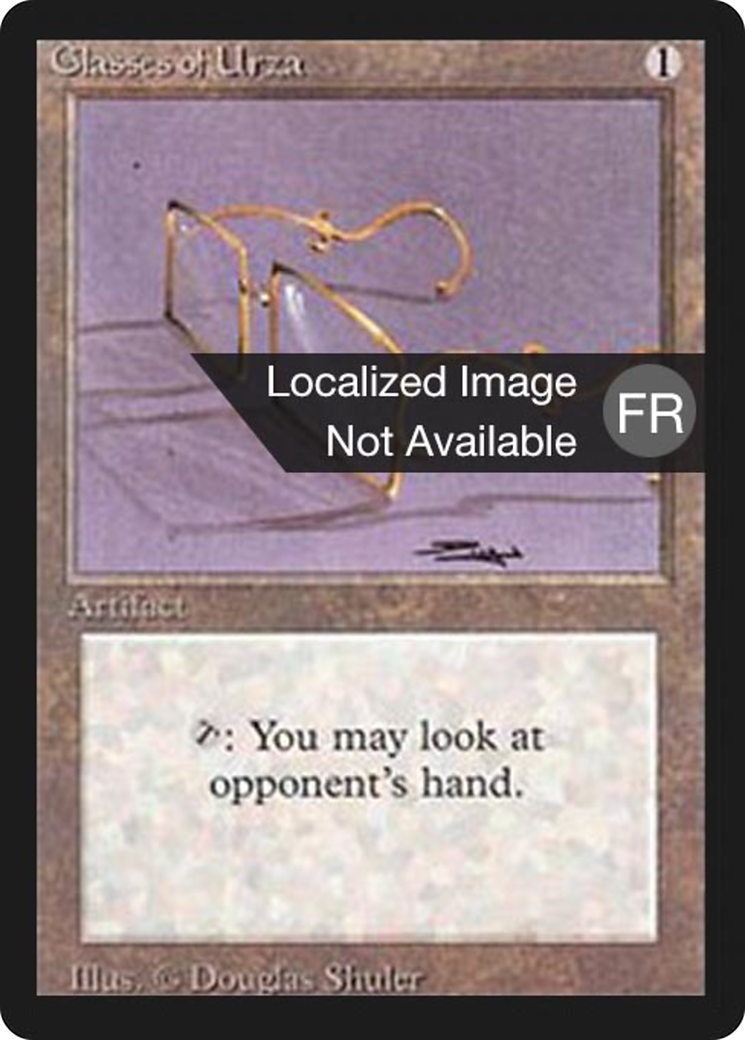 Image of Glasses of Urza [Foreign Black Border]