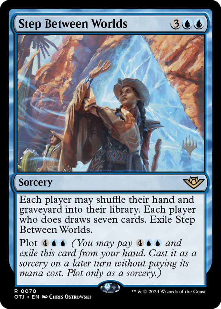 Image of Step Between Worlds (Promo Pack) [Outlaws of Thunder Junction Promos]