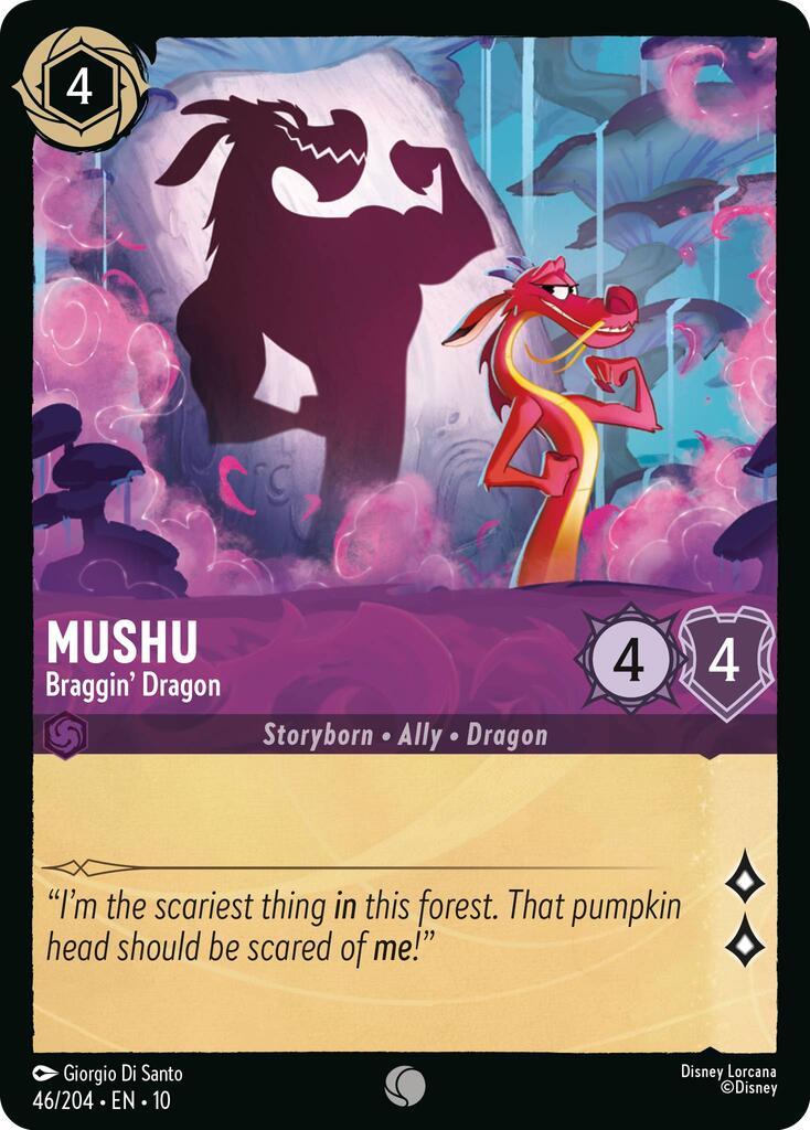 Image of Mushu - Braggin' Dragon (46/204) [Whispers in the Well]