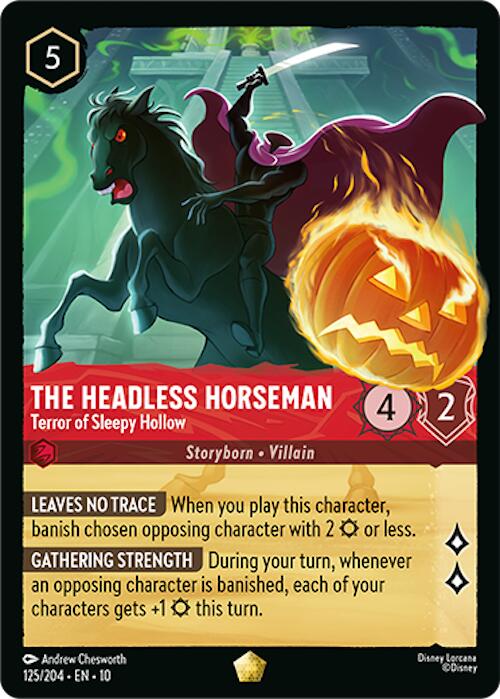 Image of The Headless Horseman - Terror of Sleepy Hollow (125/204) [Whispers in the Well]