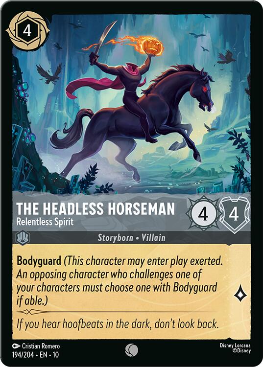 Image of The Headless Horseman - Relentless Spirit (194/204) [Whispers in the Well]