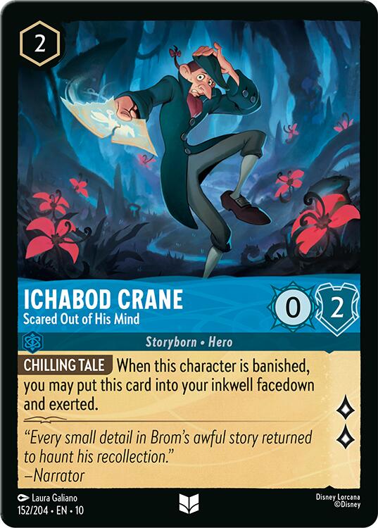 Image of Ichabod Crane - Scared Out of His Mind (152/204) [Whispers in the Well]