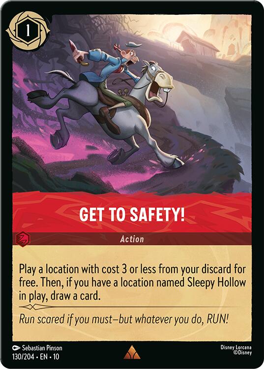 Image of Get to Safety! (130/204) [Whispers in the Well]