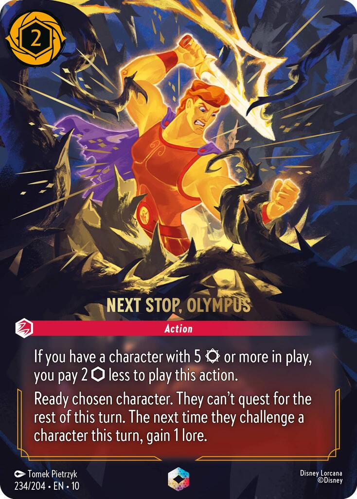 Image of Next Stop, Olympus (Enchanted) (234/204) [Whispers in the Well]