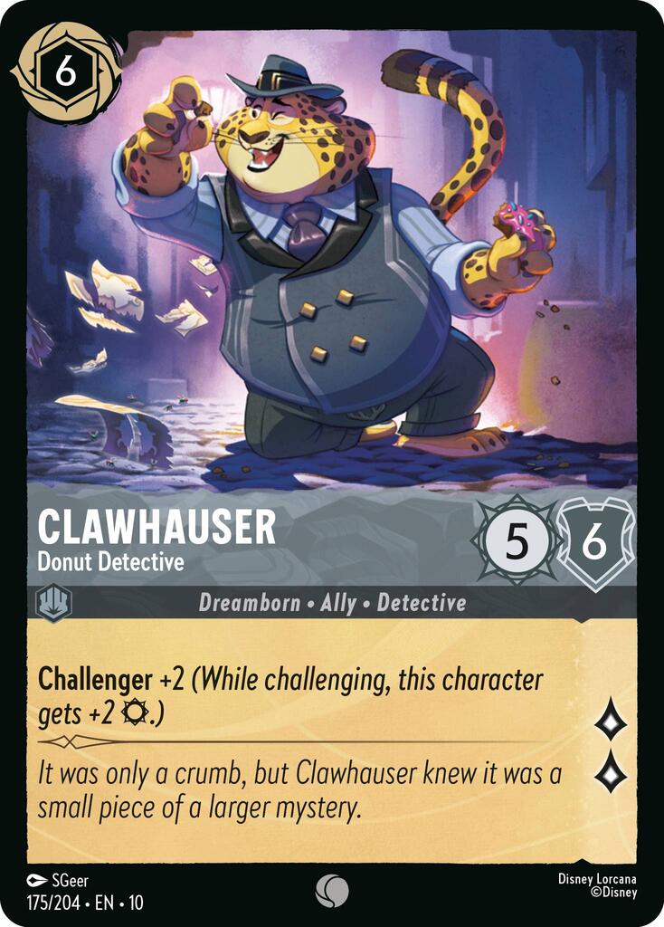 Image of Clawhauser - Donut Detective (175/204) [Whispers in the Well]