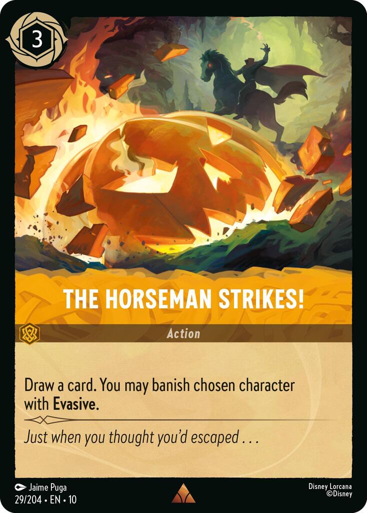 Image of The Horseman Strikes! (29/204) [Whispers in the Well]