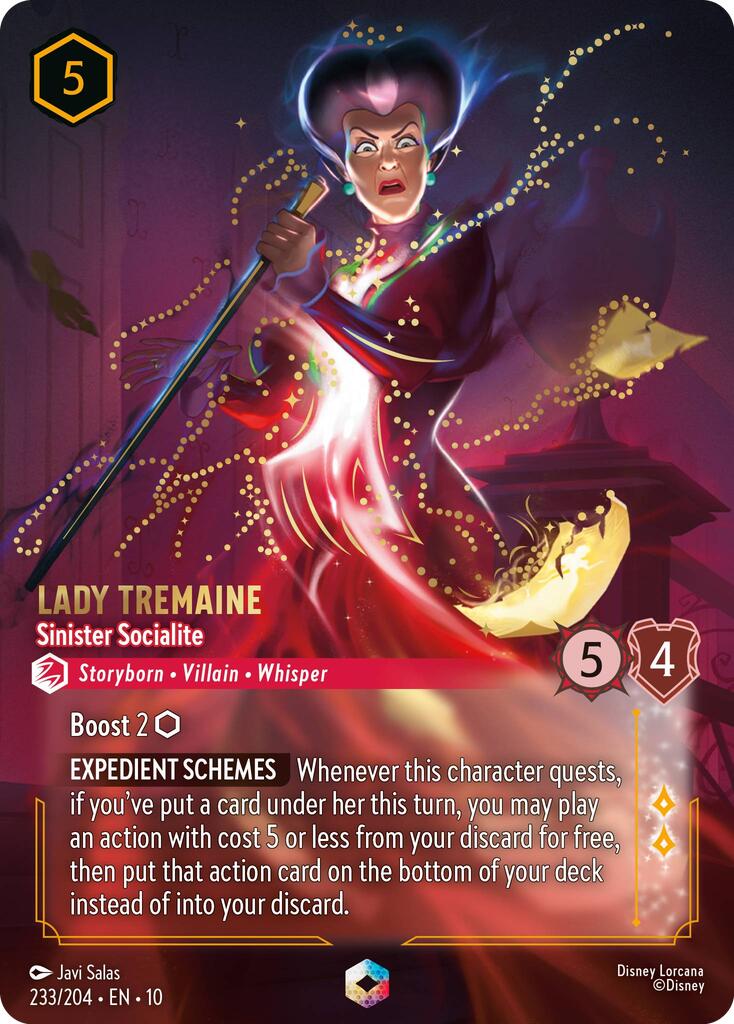 Image of Lady Tremaine - Sinister Socialite (Enchanted) (233/204) [Whispers in the Well]