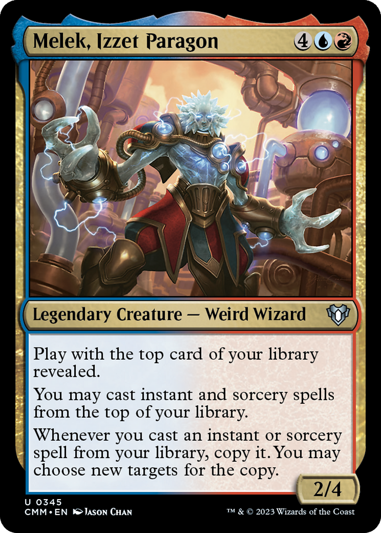 Image of Melek, Izzet Paragon [Commander Masters]