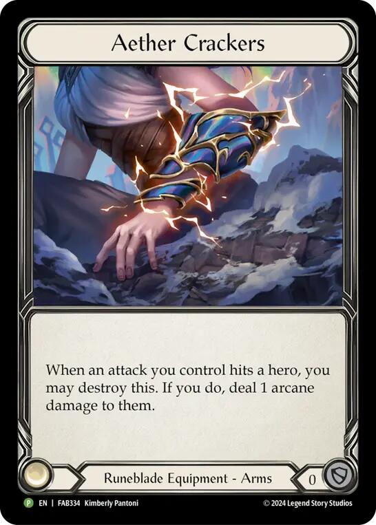 Image of Aether Crackers [FAB334] (Promo)  Cold Foil