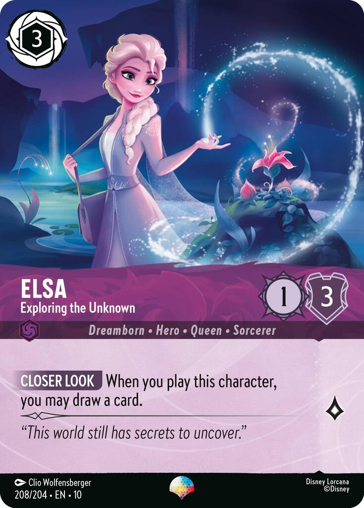 Image of Elsa - Exploring the Unknown (Epic) (208/204) [Whispers in the Well]