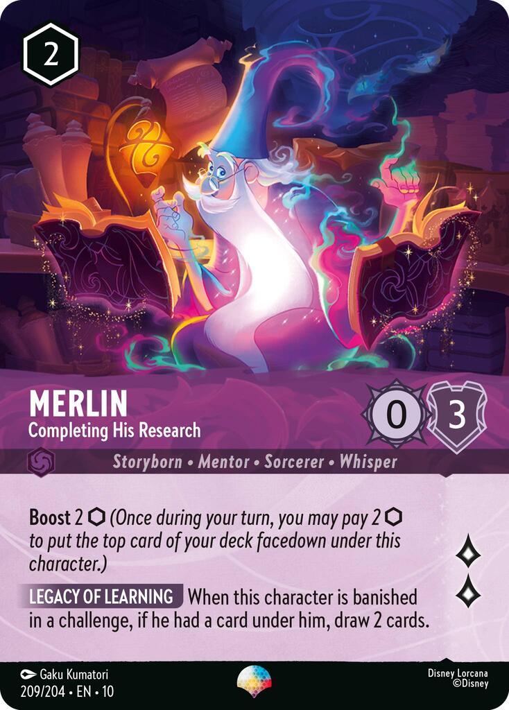 Image of Merlin - Completing His Research (Epic) (209/204) [Whispers in the Well]