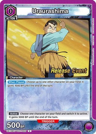 Image of Uraurashima (UE13BT/YYH-1-003) - UE13BT Yu Yu Hakusho Ghost Files Release Event Cards